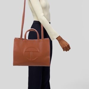 Telfar Medium Shopper in Tan